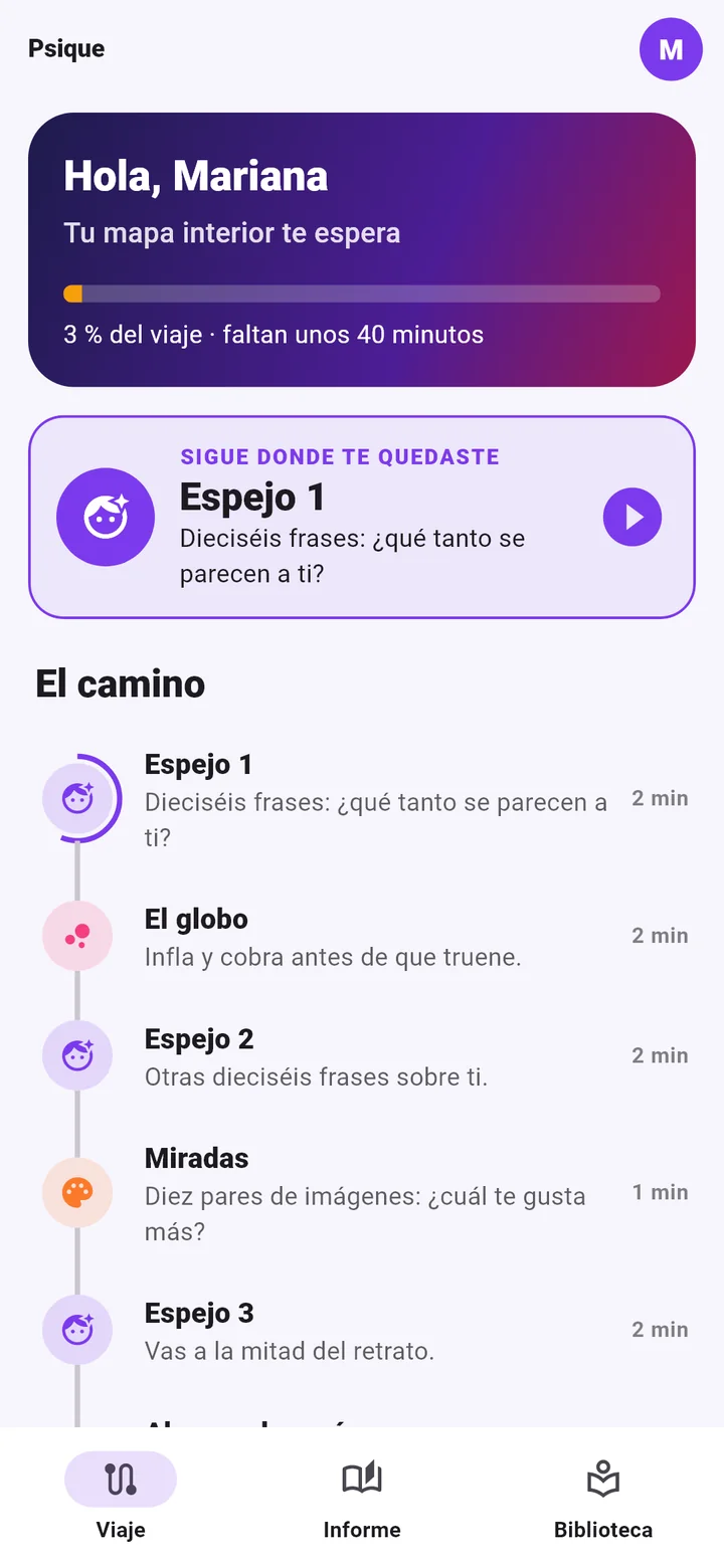 El viaje de Psique: la estación que sigue y el camino de estaciones